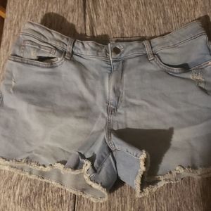a.n.a denim shorts size 16